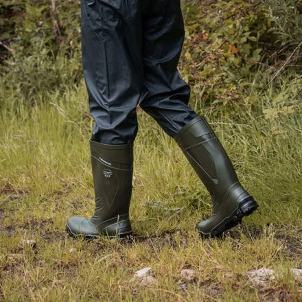 Swampmaster Vortex Non-Safety PVC Wellington Green