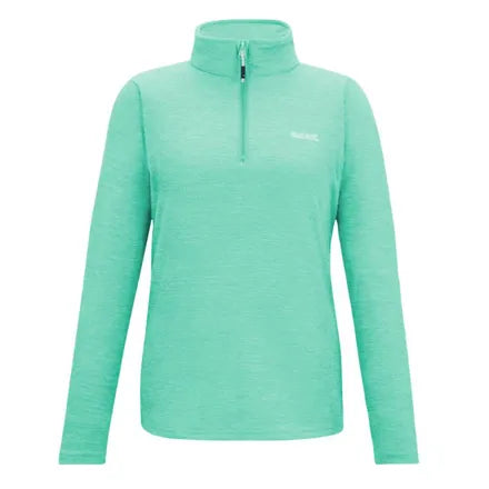 Regatta Women’s Sweethart Marl Half Zip Fleece Ice Green 8