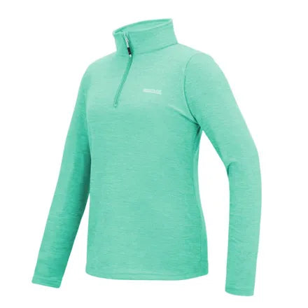 Regatta Women’s Sweethart Marl Half Zip Fleece Ice Green 8