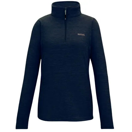 Regatta Women’s Sweethart Marl Half Zip Fleece Navy 8