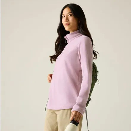 Women's Sweethart Lightweight Half-Zip Fleece Powder Lilac 8