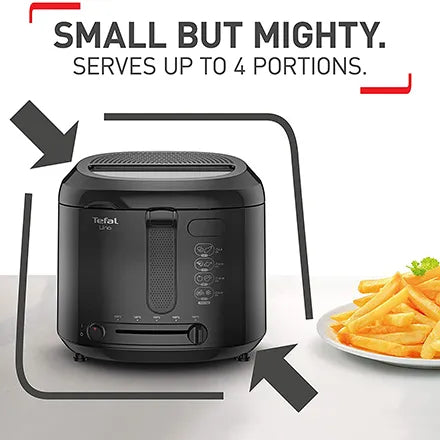 Tefal Uno Deep Fat Fryer Black