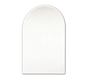 Tema Ensuite Quality Arched Top Wall Glass Bevelled Edged Mirror