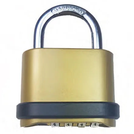 Tessi Zinc Alloy Programmable Bottom Combo Padlock 50mm