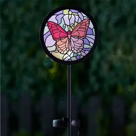 Tiffany Butterfly Solar Light