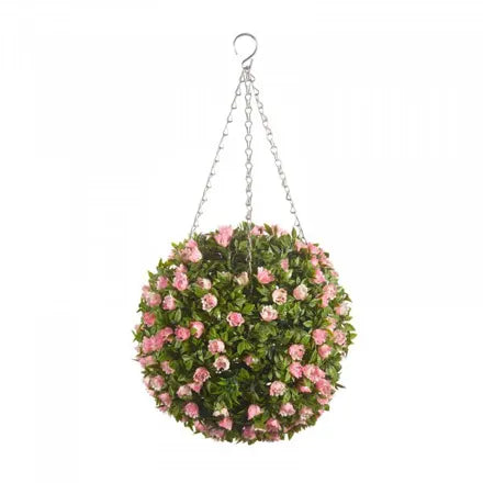 Topiary Pink Rose Ball 30cm