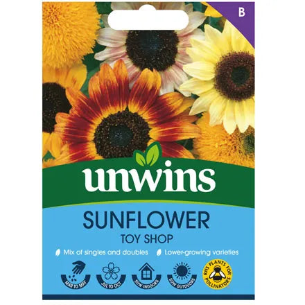 Unwins Sunflower Toy Shop Seeds