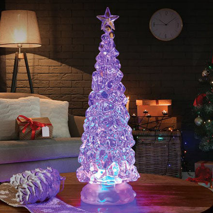 Snow Swirl Ice Tree