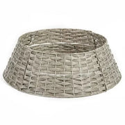 Tree Skirt Grey Rattan 65cm