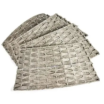 Tree Skirt Grey Rattan 65cm