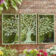 TreeLife Looking Glass Garden Mirror - Verdigris