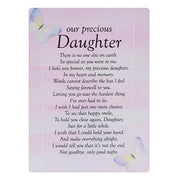 Graveside Cards - Our Precious Daughter