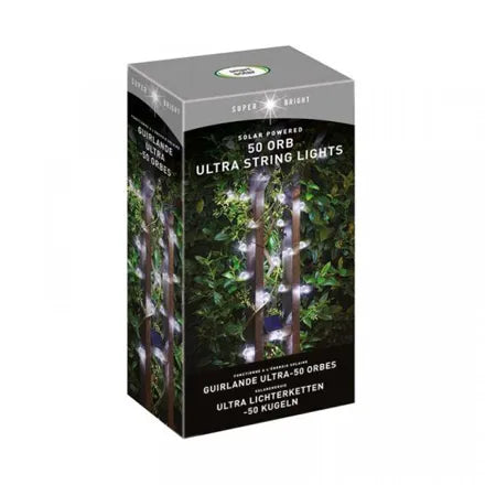 50 Orb Super Bright String Lights