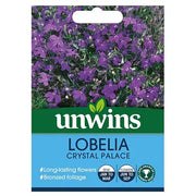 Unwins Bush Lobelia Crystal Palace Seeds