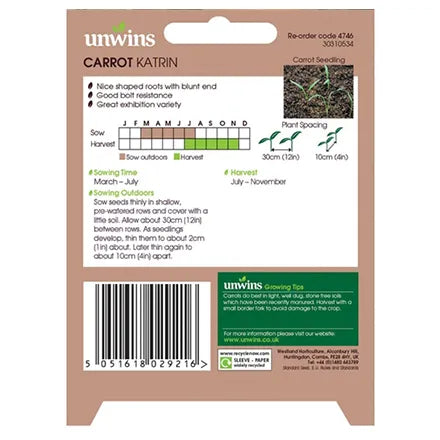 Unwins Carrot Katrin