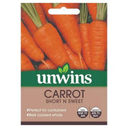 Unwins Carrot (Patio) Short N Sweet