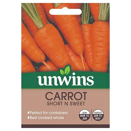 Unwins Carrot (Patio) Short N Sweet