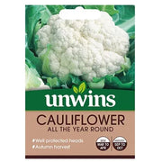 Unwins Cauliflower All The Year Round Seeds