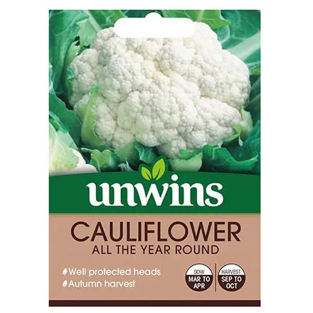 Unwins Cauliflower All The Year Round Seeds