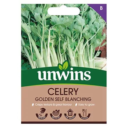 Unwins Celery Golden Self Blanching Seeds