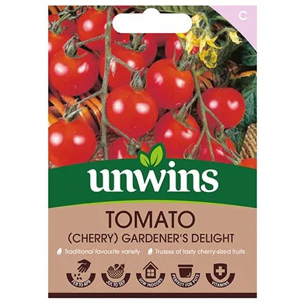 Unwins Cherry Tomato Gardener's Delight Seeds