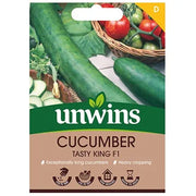 Unwins Cucumber Tasty King F1 Seeds