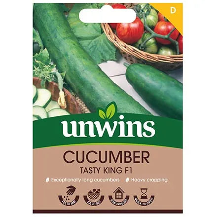 Unwins Cucumber Tasty King F1 Seeds
