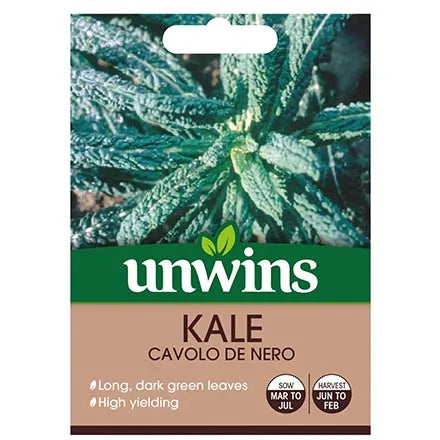 Unwins Kale Cavolo De Nero Seeds
