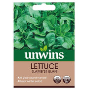 Unwins Lamb's Leaves Lettuce Elan Seeds
