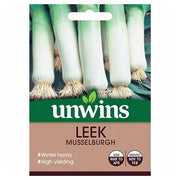 Unwins Leek Musselburgh Seeds