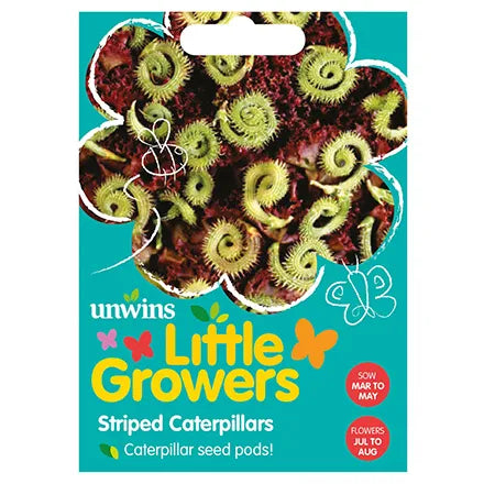 Unwins Little Growers Striped Caterpillars Seeds