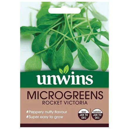 Unwins MicroGreens Rocket Victoria Seeds