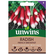 Unwins Radish French Breakfast Seeds