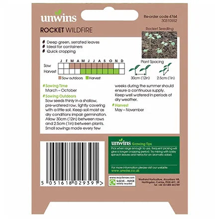 Unwins Rocket Wildfire Seeds