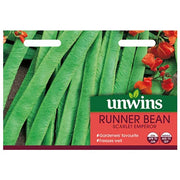Unwins Runner Bean Scarlet Emperor Seeds
