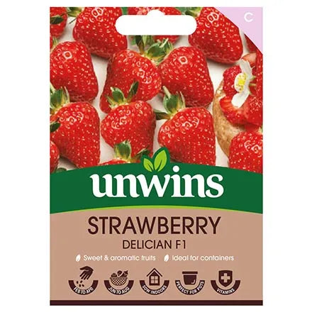 Unwins Strawberry Delician F1 Seeds