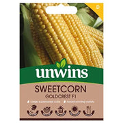 Unwins Sweetcorn Goldcrest F1 Seeds