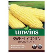 Unwins Sweetcorn Strong Star F1 Seeds