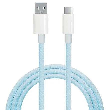 USB to USB C Cable Braided Nylon 1.5m