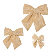 Velvet Bow Champagne 44cm