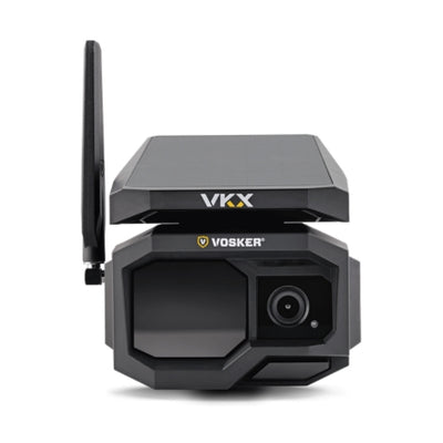 Vosker VKX LTE Solar Cellular Camera - Black
