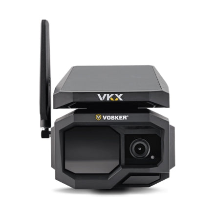 Vosker VKX LTE Solar Cellular Camera - Black