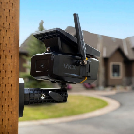 Vosker VKX LTE Solar Cellular Camera - Black