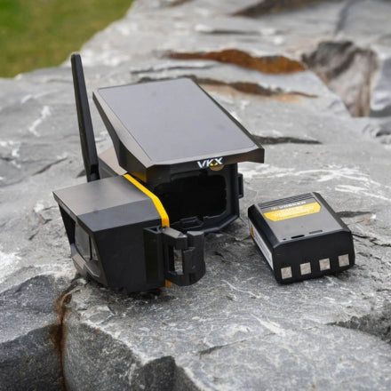 Vosker VKX LTE Solar Cellular Camera - Black