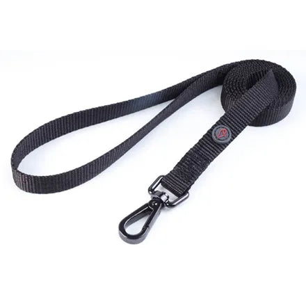 WalkAbout Dog Lead Jet 120 x 2cm