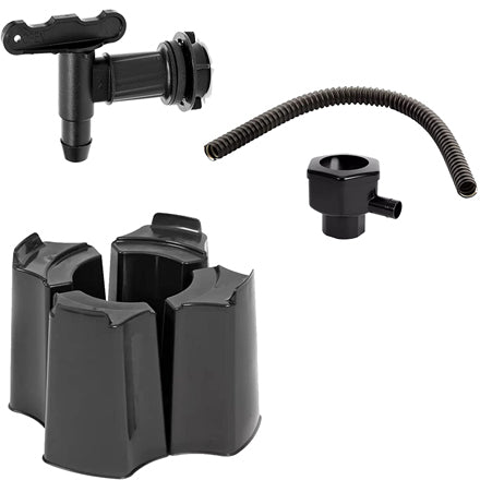 Waterbutt With Stand, Tap & Fittings 100L