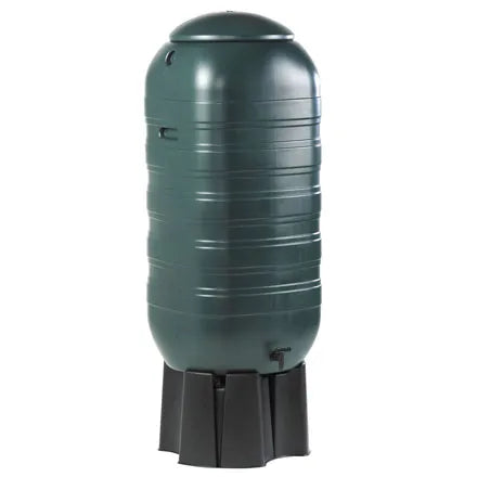 Waterbutt With Stand, Tap & Fittings 210L