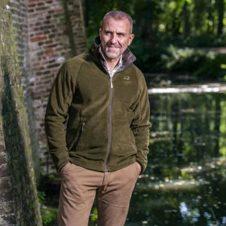 Baleno Watson Men's Fleece Jacket in Olive