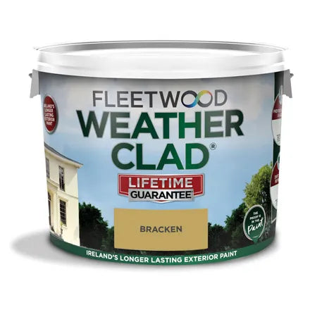 Fleetwood Weather Clad Bracken Exterior Paint 10L