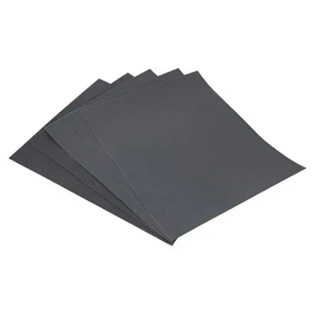 Wet & Dry Sanding Sheets Black